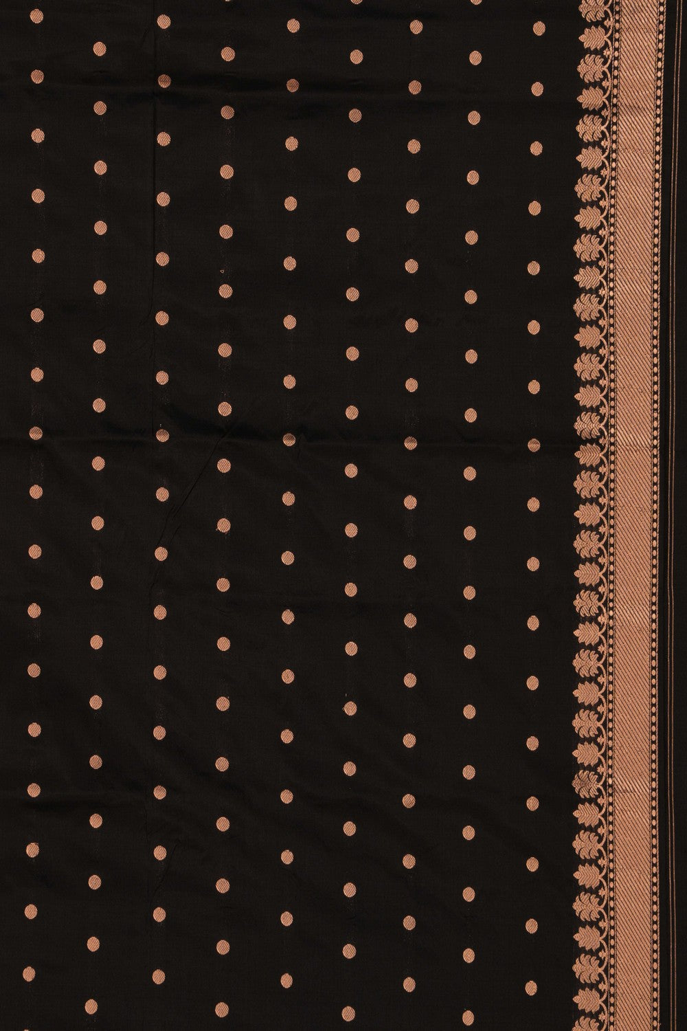 Image of Banarasi Katan Silk Bottle Green Saree